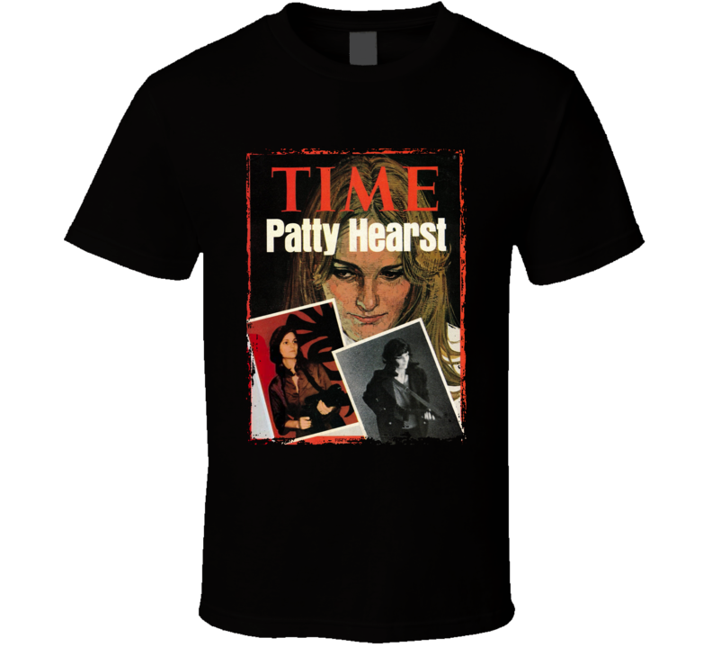 Patty Hearst Time April 1974 T Shirt Patty Hearst Time April 1974 T Shirt