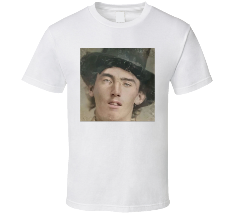 Billy The Kid American Old West Outlaw Fan T Shirt Billy The Kid American Old West Outlaw Fan T Shirt