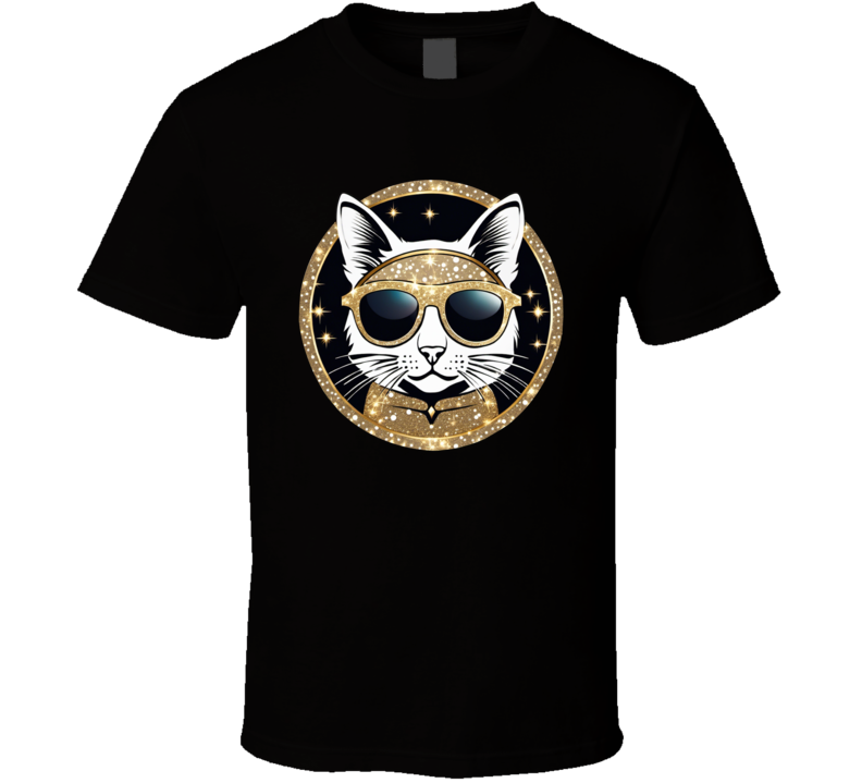 Cool Cat With Sunglasses T Shirt Cool Cat With Sunglasses T Shirt