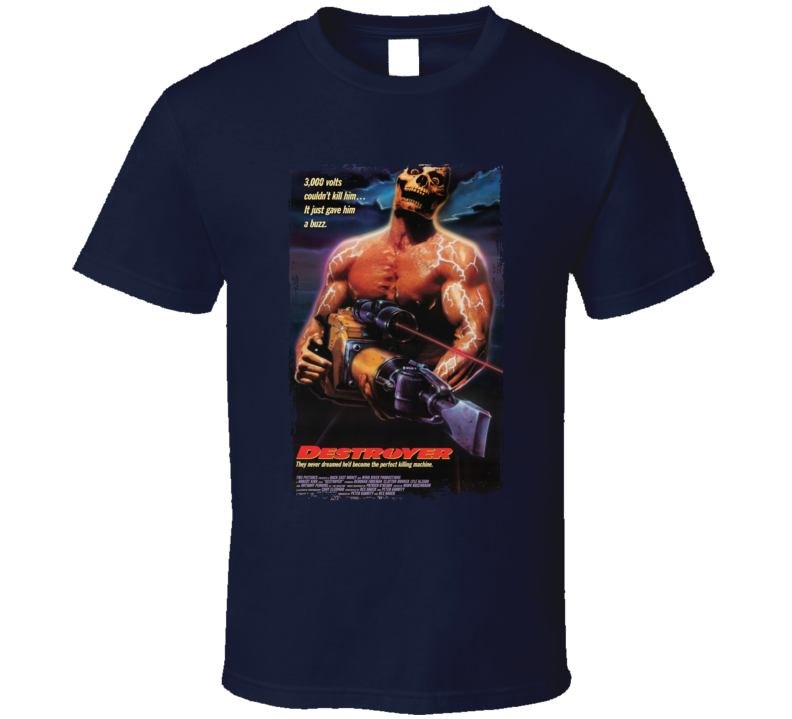 Destroyer 80s Horror Movie T Shirt Destroyer 80s Horror Movie T Shirt