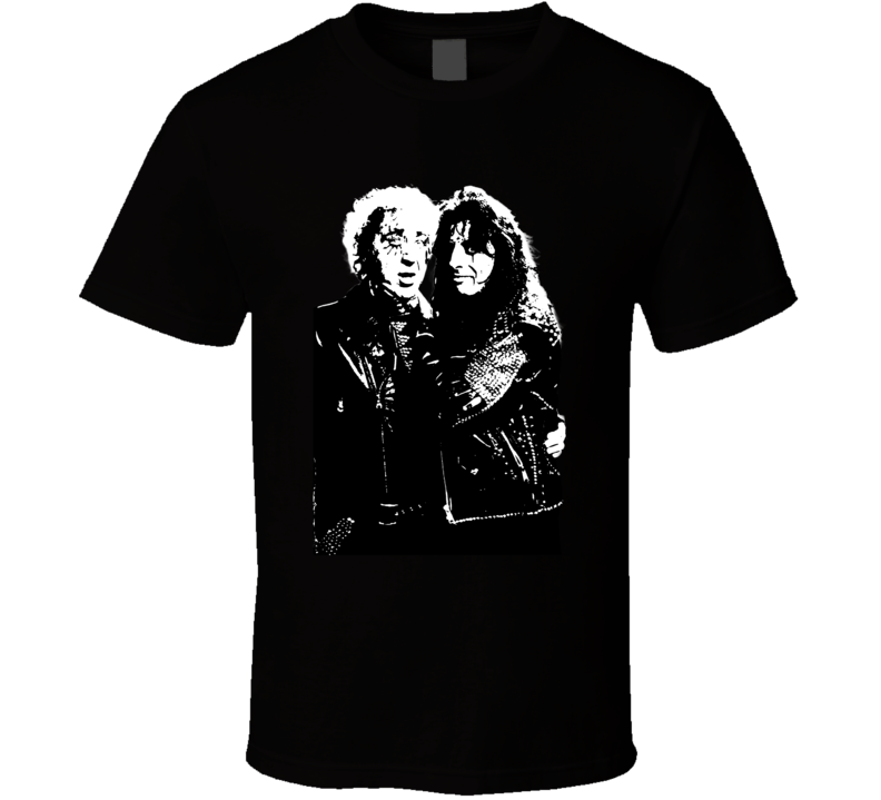 Something Wilder Alice Cooper Gene Wilder Tv Series T Shirt Something Wilder Alice Cooper Gene Wilder Tv Series T Shirt