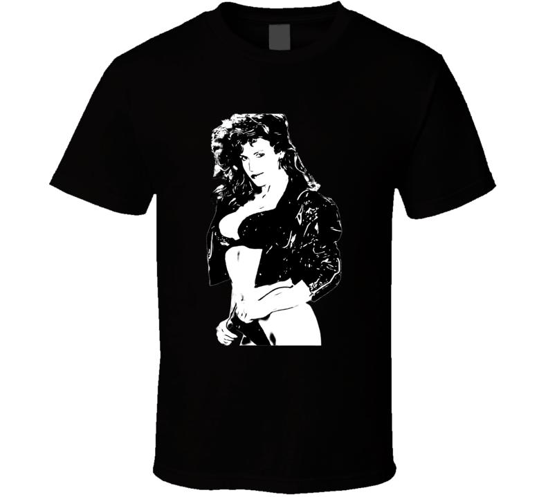 Video Vixen In Leather T Shirt Video Vixen In Leather T Shirt
