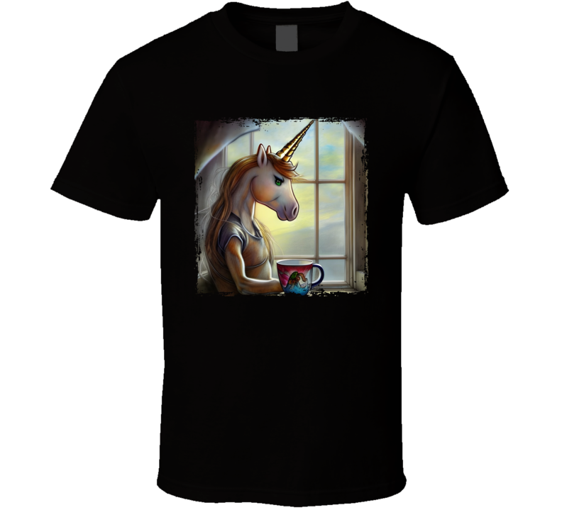 Unicorn Looking Out The Window T Shirt Unicorn Looking Out The Window T Shirt