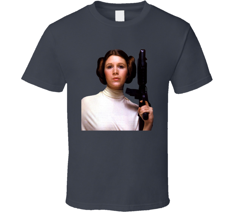 Princess Leia Machine Gun Star Wars T Shirt Princess Leia Machine Gun Star Wars T Shirt