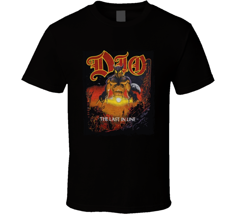 Dio The Last In Line Heavy Metal Music Fan T Shirt Dio The Last In Line Heavy Metal Music Fan T Shirt