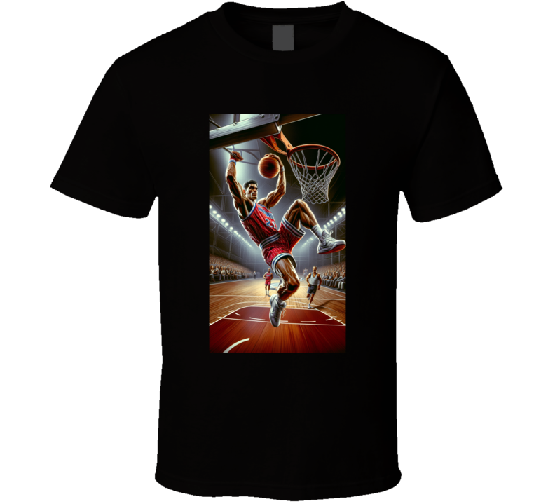 Basketball Hoops Dynamic Dunk Fan T Shirt Basketball Hoops Dynamic Dunk Fan T Shirt