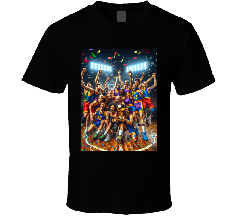 Basketball Celebration Team Win Hoops Fan T Shirt Basketball Celebration Team Win Hoops Fan T Shirt