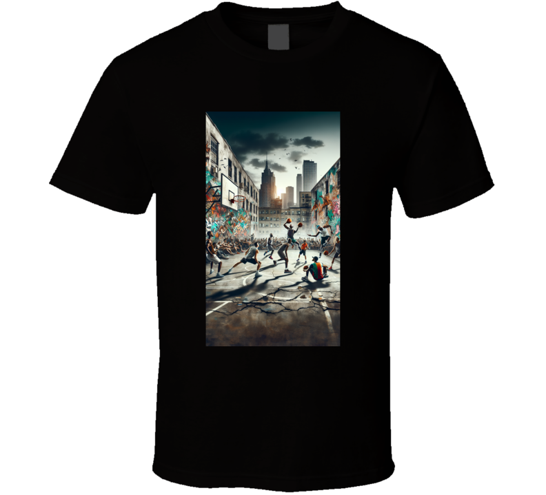 Street Ball Basketball Hoops Fan Art T Shirt Street Ball Basketball Hoops Fan Art T Shirt