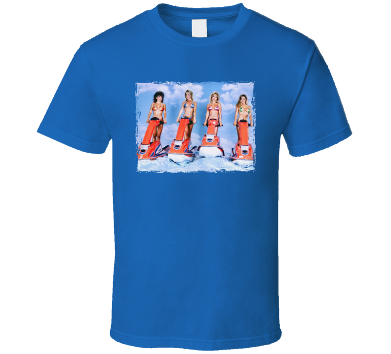 Jetskiing Bikini Models T Shirt Jetskiing Bikini Models T Shirt