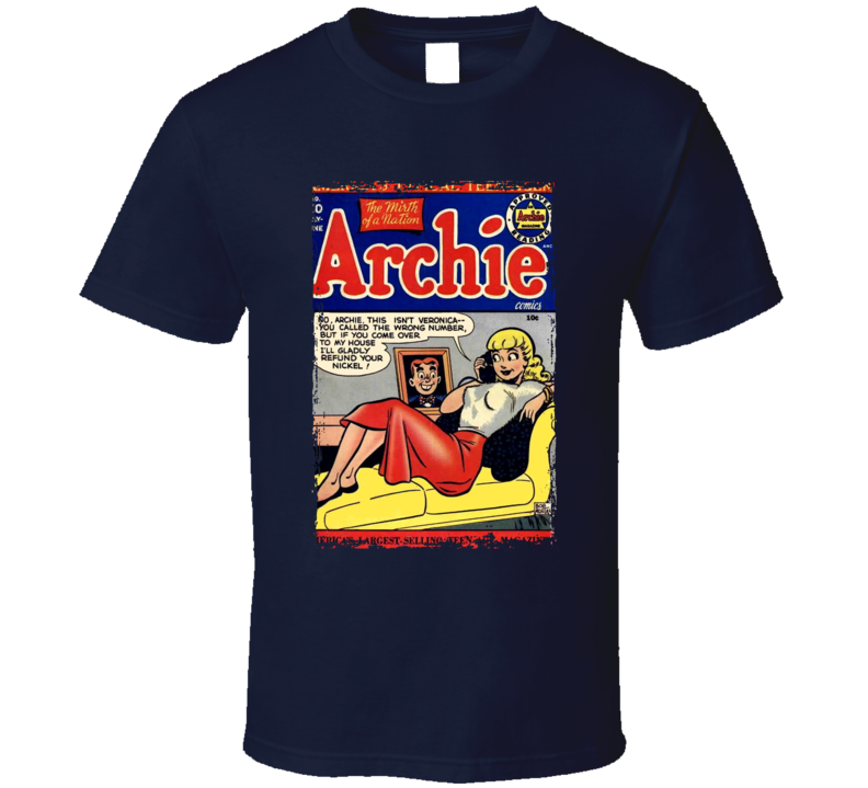 Archie Comic Issue 50 T Shirt Archie Comic Issue 50 T Shirt