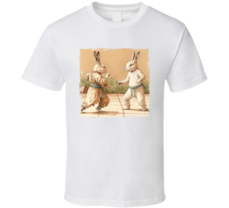 Kung Fu Rabbits T Shirt Kung Fu Rabbits T Shirt