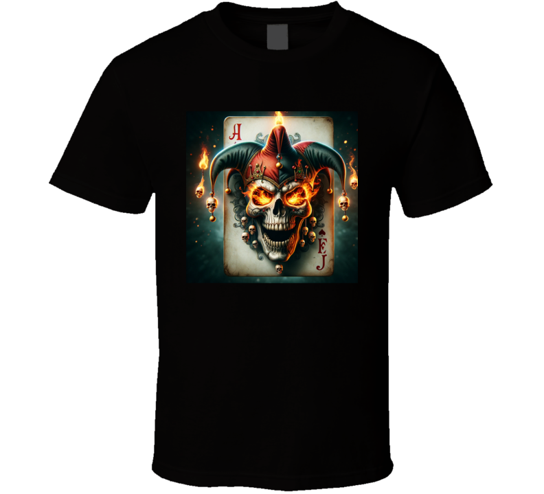Dead Joker Skull Jester T Shirt Dead Joker Skull Jester T Shirt