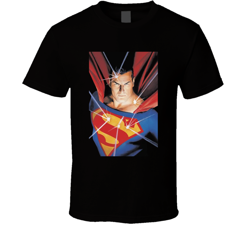 Superman Deflecting Bullets Comic T Shirt Superman Deflecting Bullets Comic T Shirt