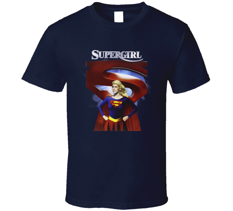 Supergirl 80s Action Superhero Movie T Shirt Supergirl 80s Action Superhero Movie T Shirt