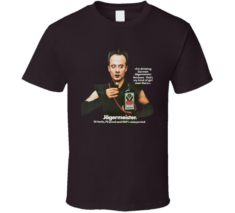 Klaus Nomi 80s Alcohol Ad T Shirt Klaus Nomi 80s Alcohol Ad T Shirt