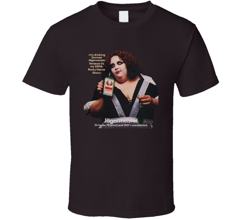 Rocky Horror Picture Show 80s Alcohol Ad T Shirt Rocky Horror Picture Show 80s Alcohol Ad T Shirt