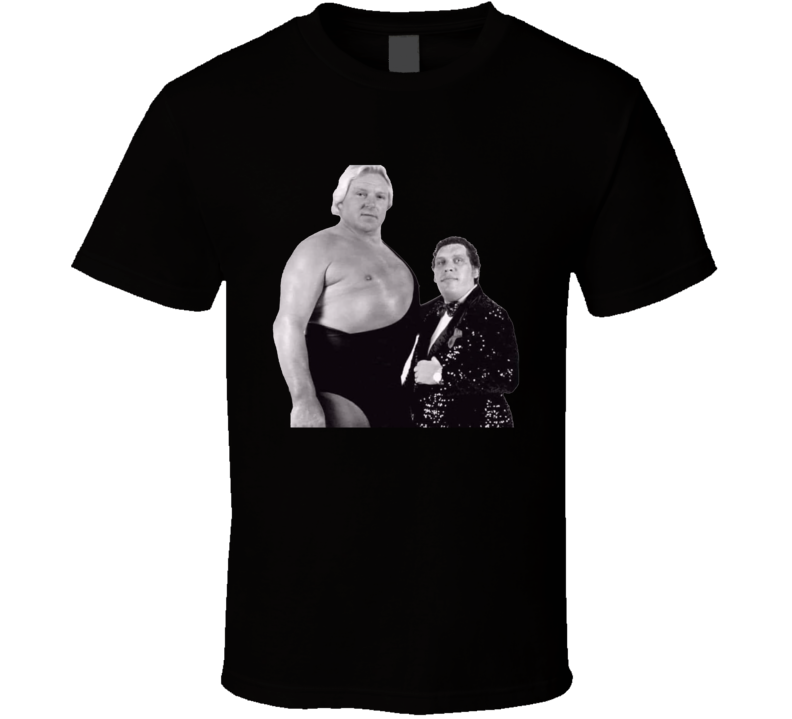 Andre The Giant Bobby Heenan Wrestling Swap Parody T Shirt Andre The Giant Bobby Heenan Wrestling Swap Parody T Shirt