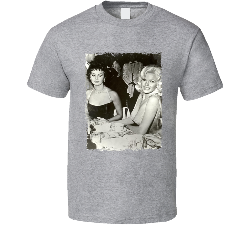 Sophia Loren Eyes Jayne Mansfield T Shirt Sophia Loren Eyes Jayne Mansfield T Shirt