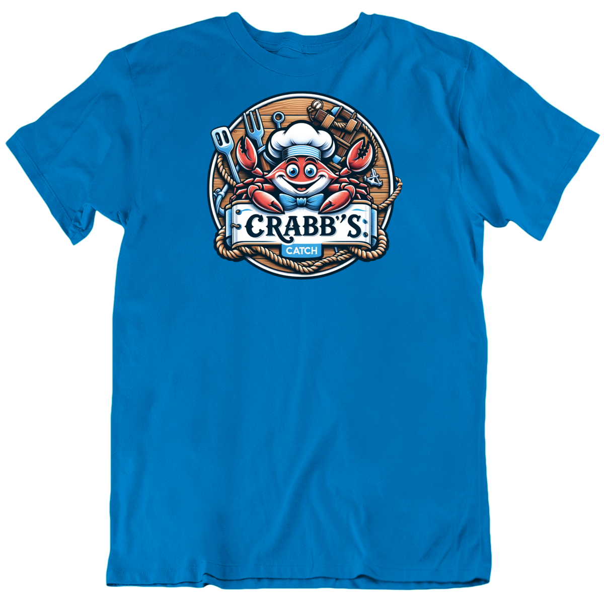 Crabb's Catch Seafood Restaurant Food Parody Funny T Shirt Crabb's Catch Seafood Restaurant Food Parody Funny T Shirt