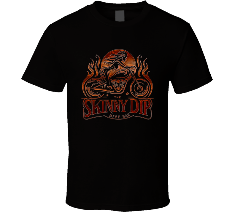 The Skinny Dip Dive Bar Rusty Food Drinks T Shirt The Skinny Dip Dive Bar Rusty Food Drinks T Shirt