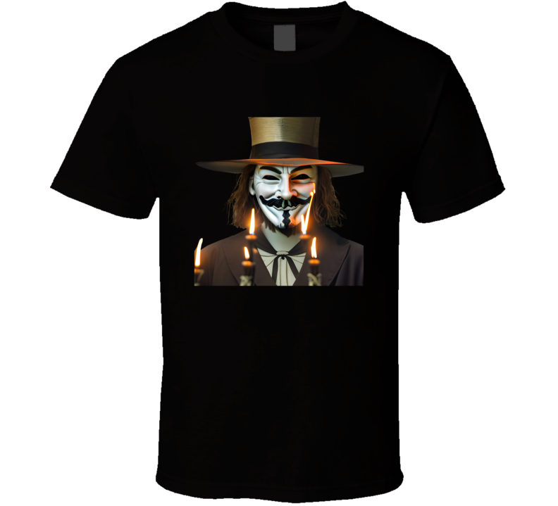 V For Vendetta Masquerade Mask T Shirt V For Vendetta Masquerade Mask T Shirt