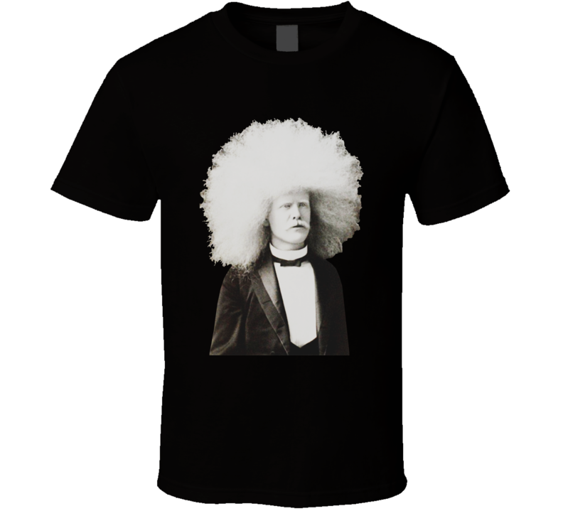 Albino Man With Large Afro T Shirt Albino Man With Large Afro T Shirt