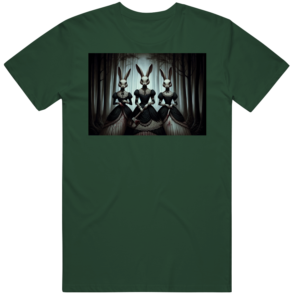 Happy Easter Rabbits Bunnies Creepy Parody T Shirt Happy Easter Rabbits Bunnies Creepy Parody T Shirt