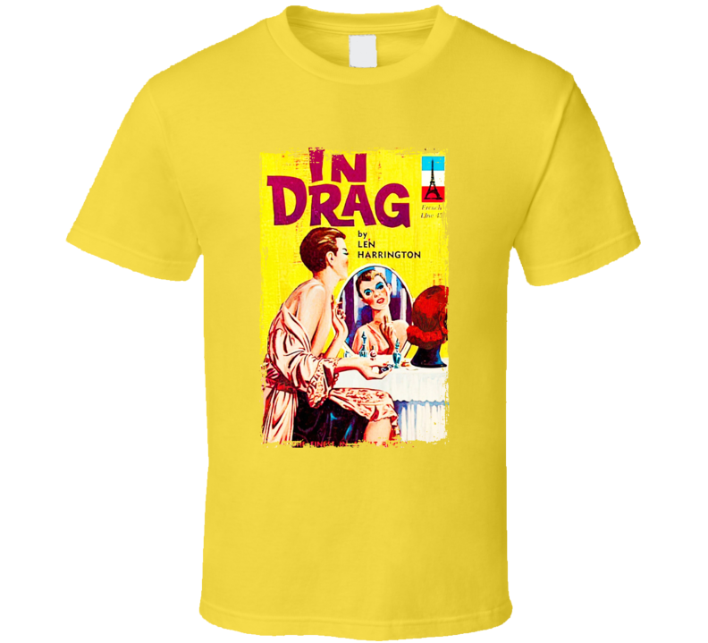 In Drag Retro Pop Art T Shirt In Drag Retro Pop Art T Shirt