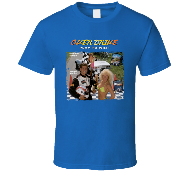 Over Drive 90s Video Game T Shirt Over Drive 90s Video Game T Shirt