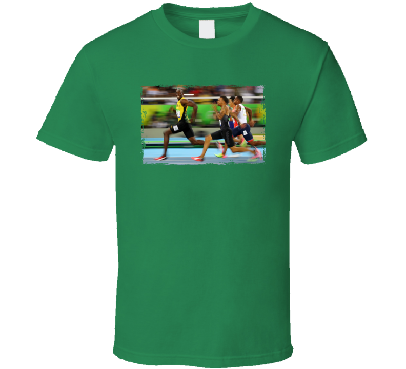 Usain Bolt Smiling At Andre De Grasse T Shirt Usain Bolt Smiling At Andre De Grasse T Shirt
