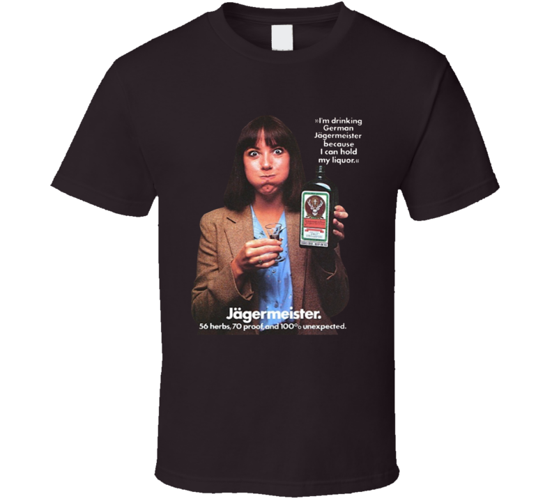 I'm Drinking Because I Can Hold My Liquor 80s Alcohol Ad T Shirt I'm Drinking Because I Can Hold My Liquor 80s Alcohol Ad T Shirt