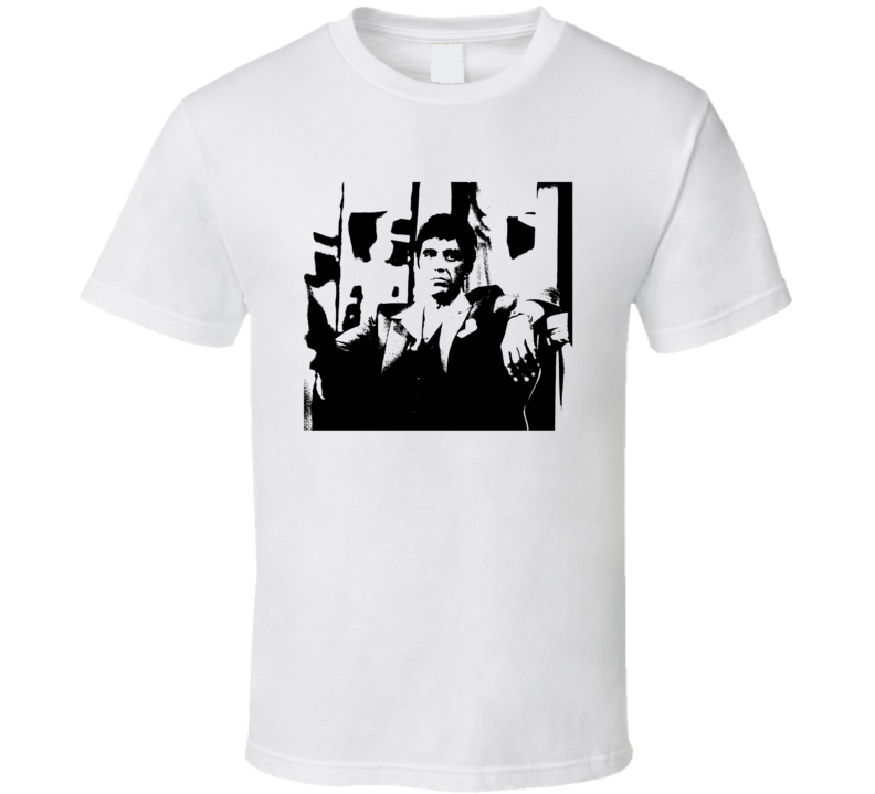 Scarface Tony Montana Pacino Movie Character T Shirt Scarface Tony Montana Pacino Movie Character T Shirt