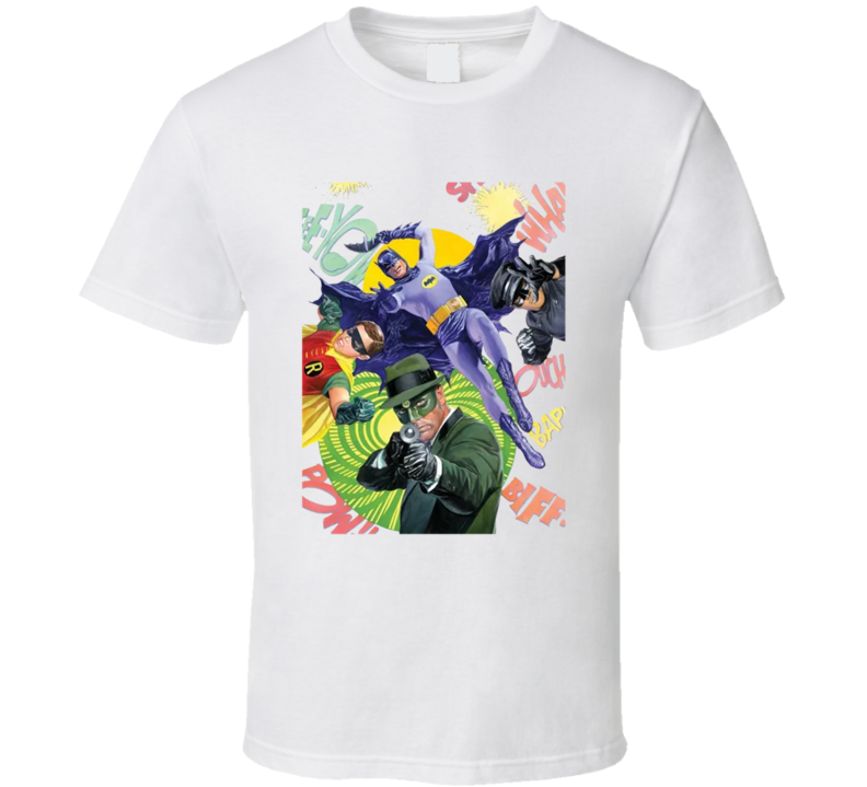 Batman And Robin And The Green Hornet Team Up T Shirt Batman And Robin And The Green Hornet Team Up T Shirt