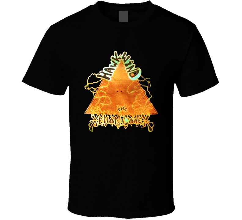 The Xenon Codex Hawkwind Hard Rock Music Fan T Shirt The Xenon Codex Hawkwind Hard Rock Music Fan T Shirt
