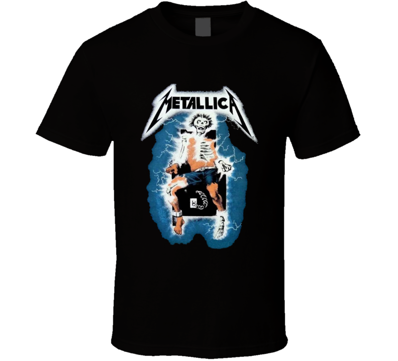 Ride The Lightning Heavy Metal Music Fan T Shirt Ride The Lightning Heavy Metal Music Fan T Shirt