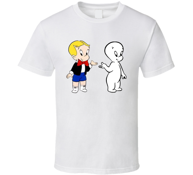 Casper The Friendly Ghost And Richie Rich Same Person T Shirt Casper The Friendly Ghost And Richie Rich Same Person T Shirt