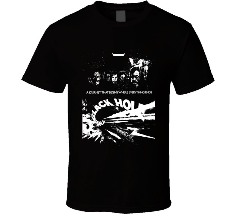 The Black Hole 70s Movie T Shirt The Black Hole 70s Movie T Shirt