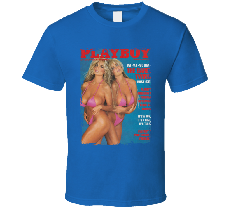 The Barbie Twins Magazine Cover T Shirt The Barbie Twins Magazine Cover T Shirt