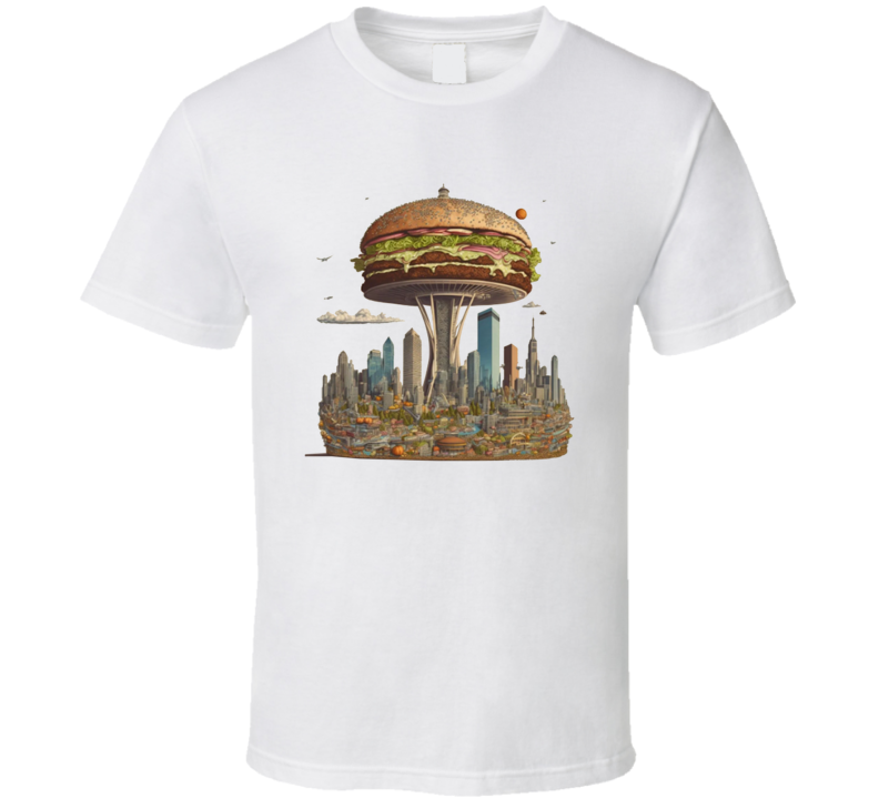 Hamburger Skyscraper T Shirt Hamburger Skyscraper T Shirt