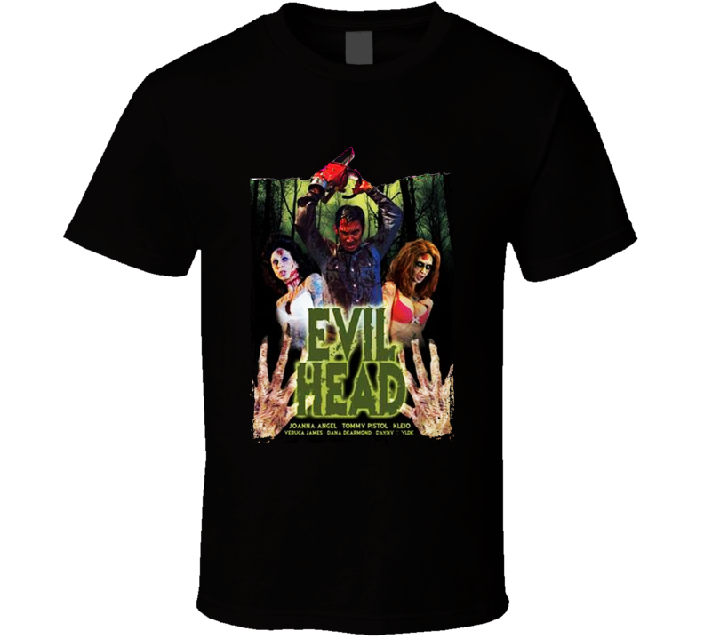 Evil Head Adult Horror Film T Shirt Evil Head Adult Horror Film T Shirt
