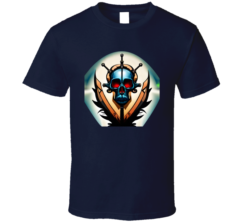 Skull With Swords T Shirt Skull With Swords T Shirt