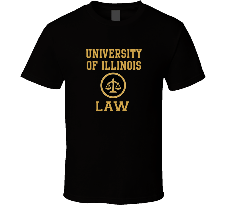 University Of Illinois Law School Graduate T Shirt University Of Illinois Law School Graduate T Shirt