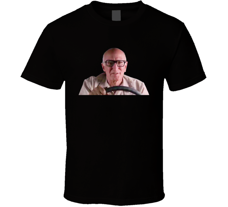 Uncle Junior The Sopranos Driving Tv Series Fan T Shirt Uncle Junior The Sopranos Driving Tv Series Fan T Shirt