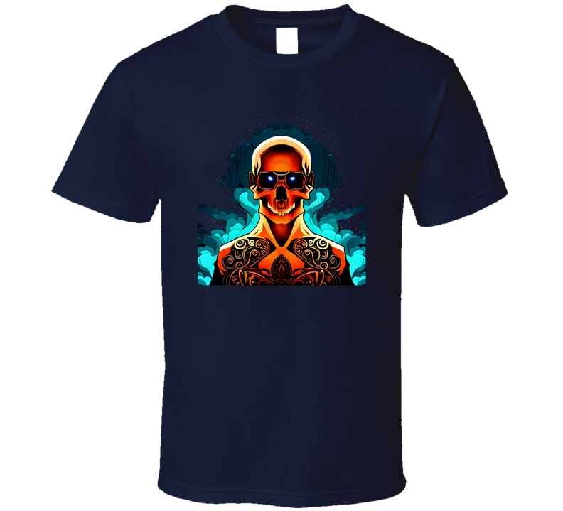 Skeleton With Sunglasses T Shirt Skeleton With Sunglasses T Shirt