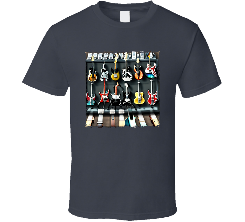 Guitar Collection Music Lover T Shirt Guitar Collection Music Lover T Shirt