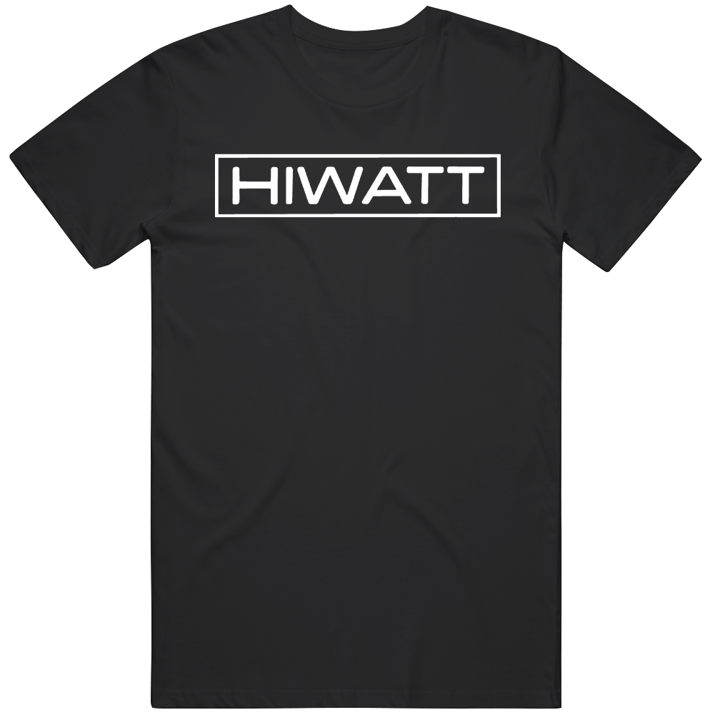Hiwatt Amp Sound Guitar Bass T Shirt Hiwatt Amp Sound Guitar Bass T Shirt