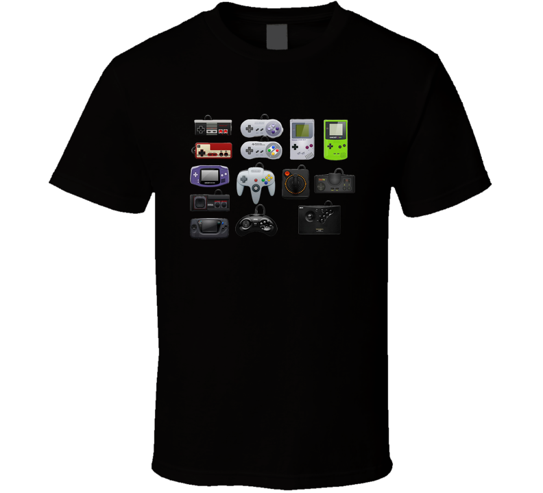 Video Game Controllers Player T Shirt Video Game Controllers Player T Shirt