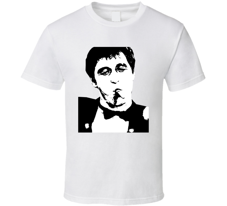 Scarface Tony Montana Cigar Smoking Movie Fan T Shirt Scarface Tony Montana Cigar Smoking Movie Fan T Shirt