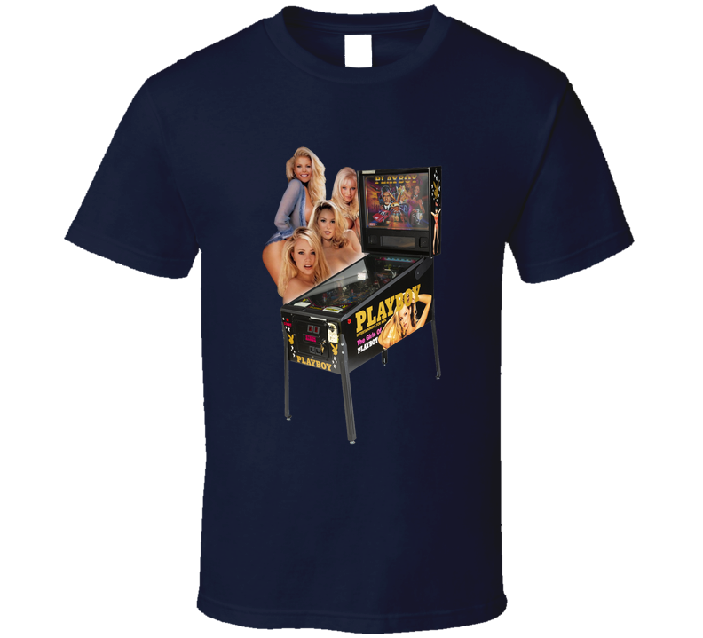 The Girls Of Playboy Pinball Machine T Shirt The Girls Of Playboy Pinball Machine T Shirt