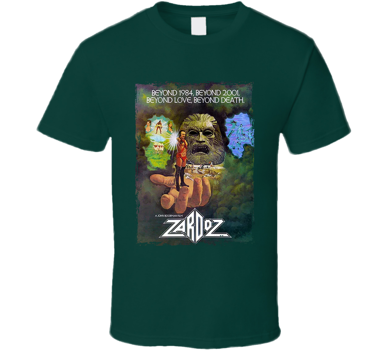 Zardoz Sean Connery 70s Movie T Shirt Zardoz Sean Connery 70s Movie T Shirt